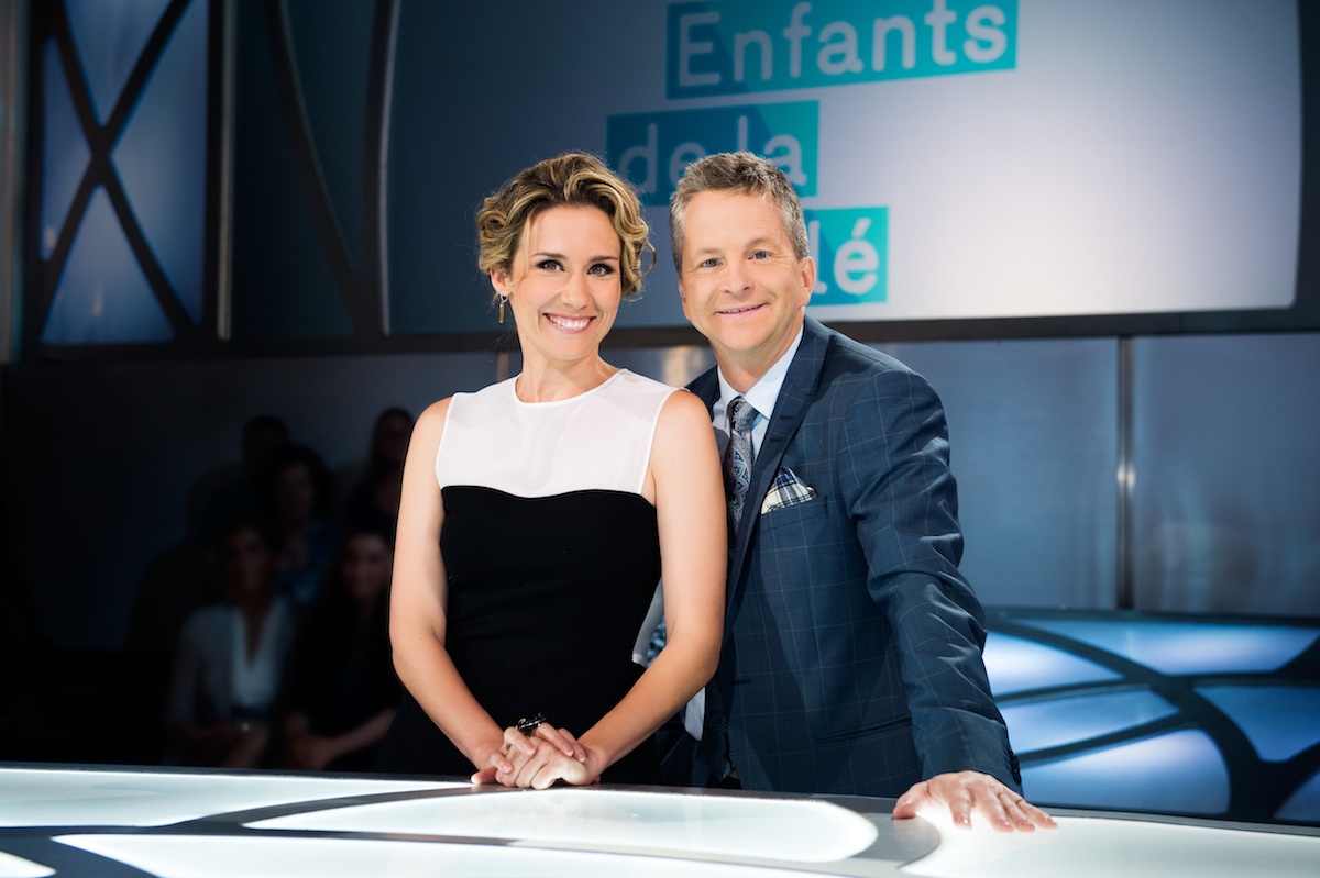 Édith Cochrane et André Robitaille, animateurs
