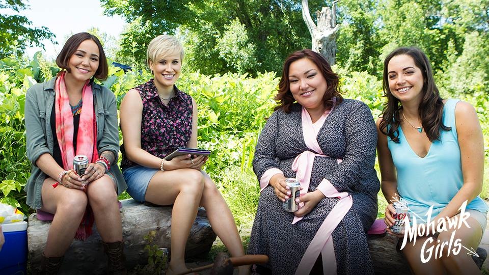 Maika Harper, Brittany LeBorgne, Heather White et Jennifer Pudavick, comédiennes
