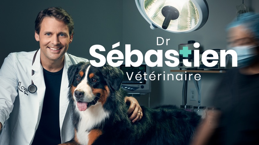 «Dr Sébastien, vétérinaire» - Affiche Radio-Canada -