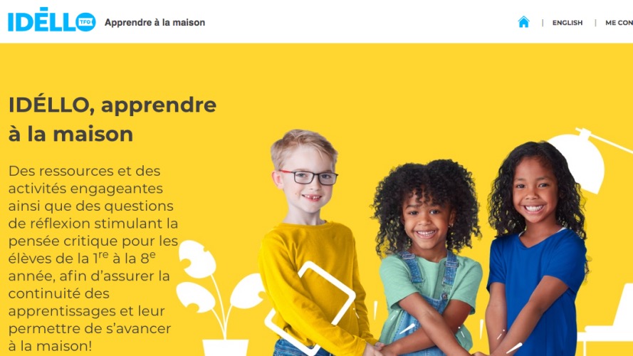 « IDÉLLO, apprendre à la maison » - www.idello.org/fr/apprendre-a-la-maison -