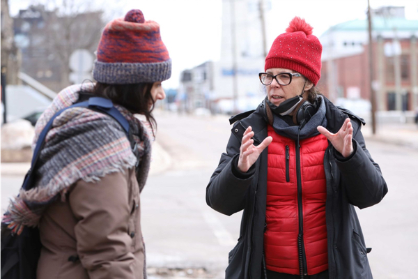 Laurie Gagné et Denise Bouchard