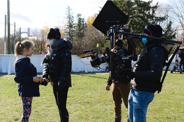 Christine Doyon et Sasha Bergeron