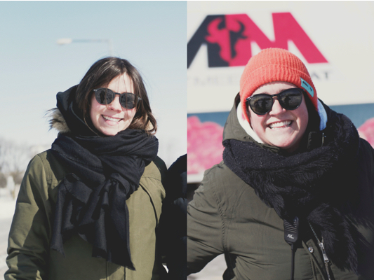 Charlotte Beaudoin-Poisson et Sophie Ricard-Harvey