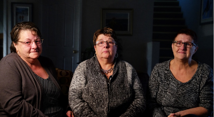 Louise Cormier, Joe Anne LeBlanc et Dorine Richard