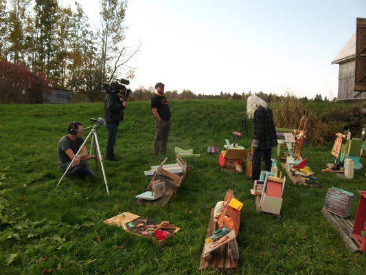 Tournage de «Vaillancourt : regarde si c'est beau»