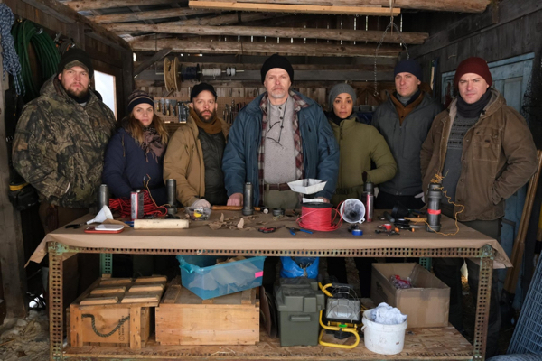 Guillaume Cyr, Marilyn Castonguay, Marc Beaupré, Réal Bossé, Marie-Evelyne Lessard, Guillaume Laurin et Marc-André Grondin