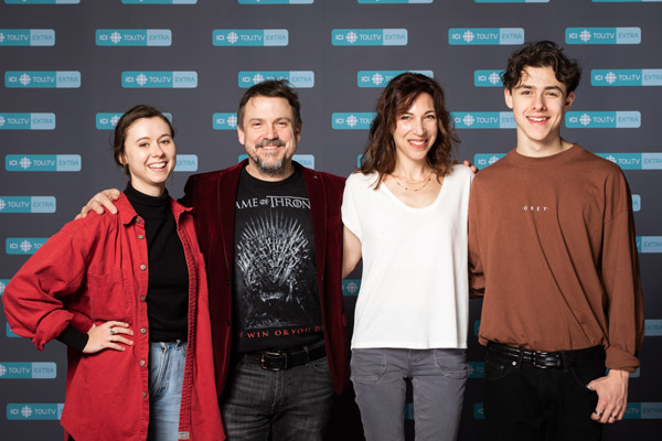 Marianne Verville, Claude Legault, Evelyne de la Chenelière et Henri Picard