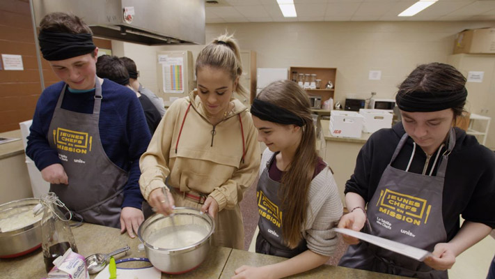 Jeunes chefs en mission