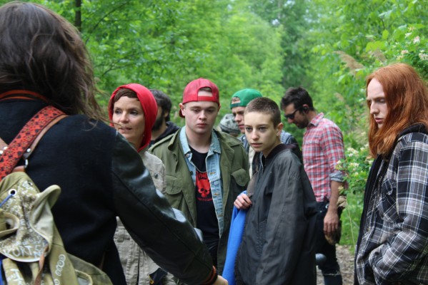 Tournage de «La déesse des mouches à feu»